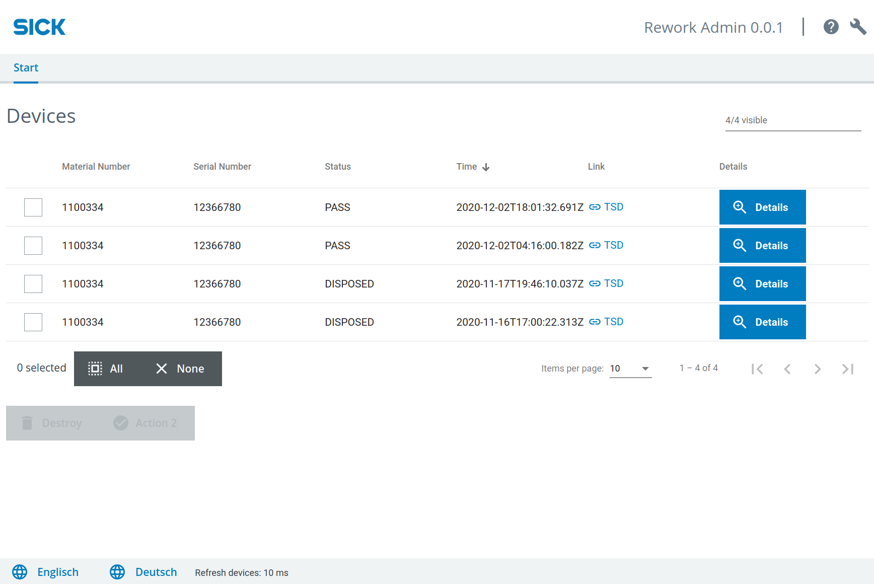 ReworkAdmin Screenshot